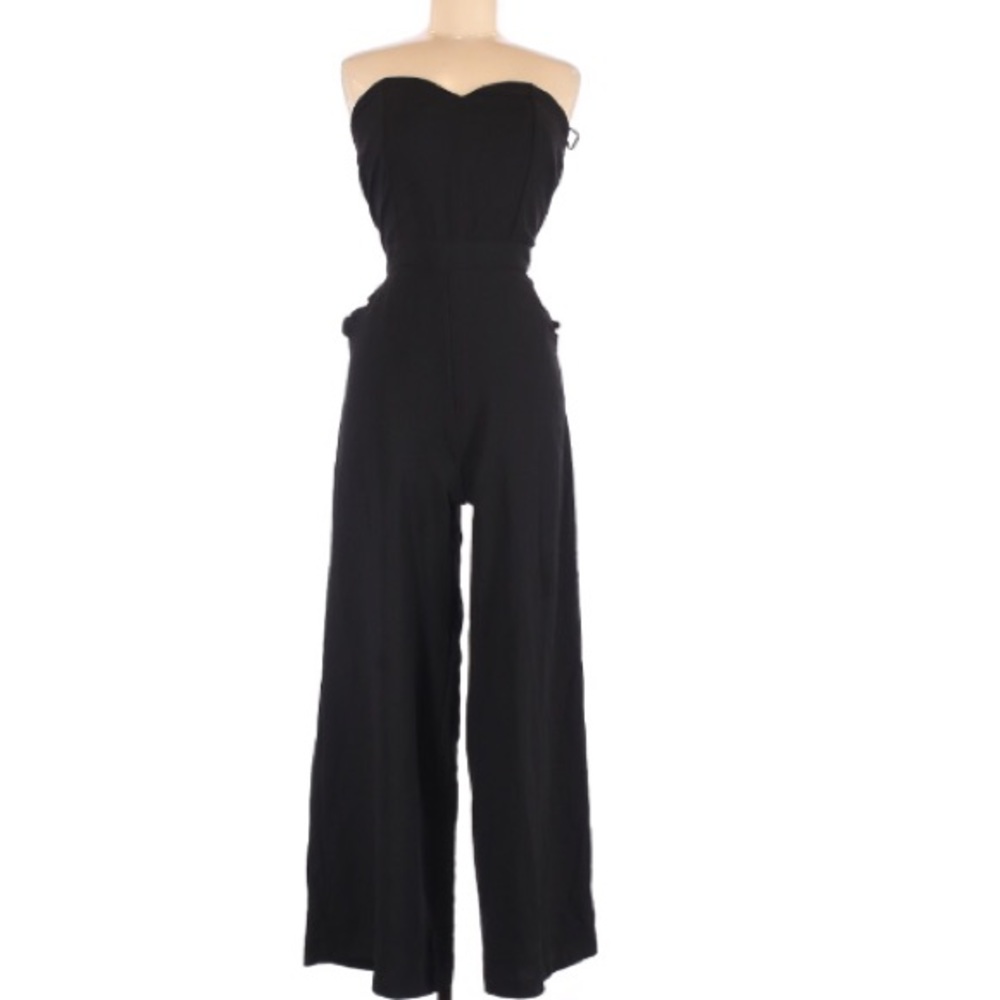 HAVE Los Angeles Jumpsuit Strapless Black Size L